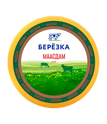 Сыр полутвердый "Маасдам" 
