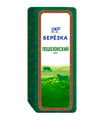 Сыр полутвердый "Пошехонский" 