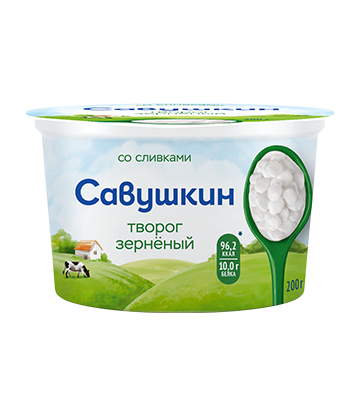 Творог зерненый